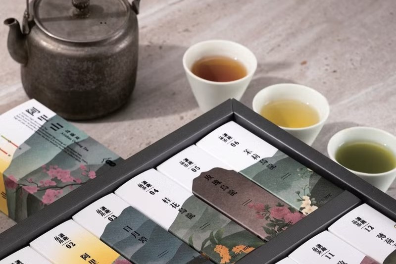 茶葉藝術紙盒