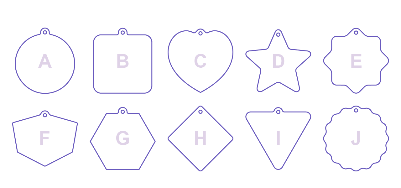 胖米 壓克力鑰匙圈造型公版 胖米 提供壓克力鑰匙圈造型公版挑選